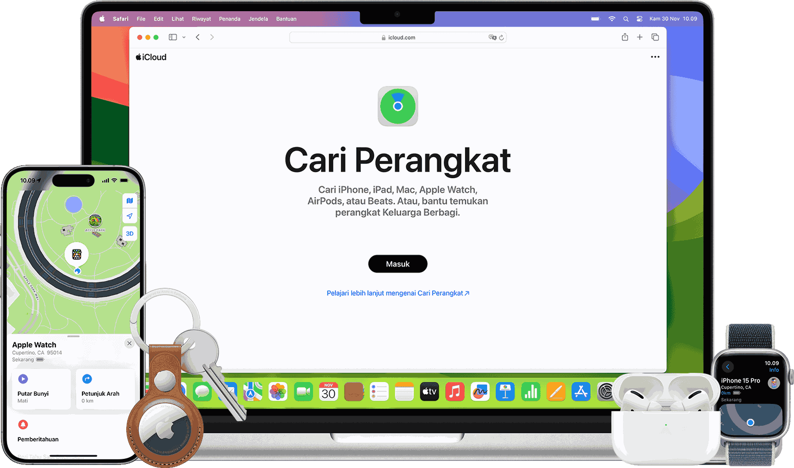 Aplikasi Cari Perangkat Saya